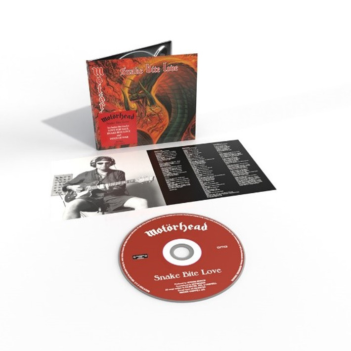 Motorhead 'Snake Bite Love' CD Digipack