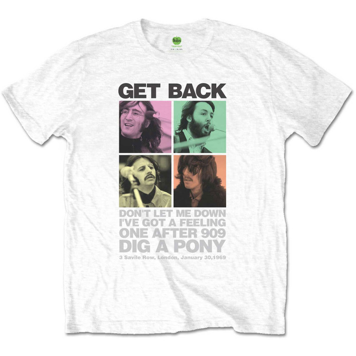 The Beatles '3 Savile Row' (White) T-Shirt