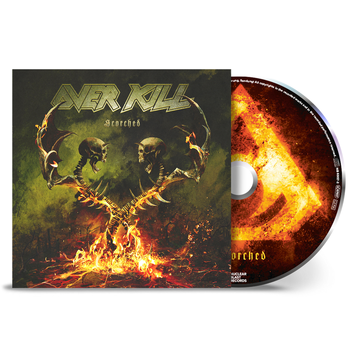 Overkill 'Scorched' CD Jewel Case