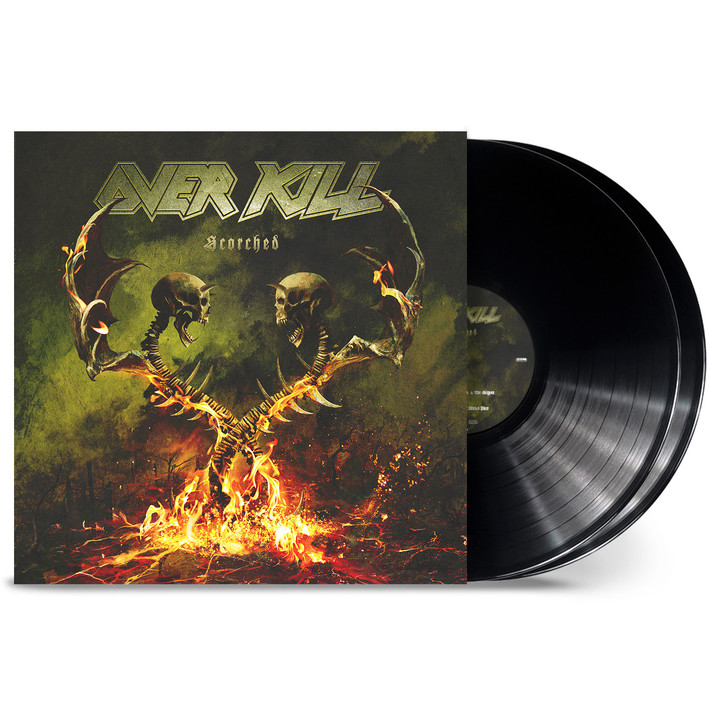 Overkill 'Scorched' 2LP Black Vinyl