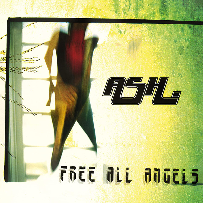 Ash 'Free All Angels' (2022 Remaster) Yellow & Clear Splatter Vinyl
