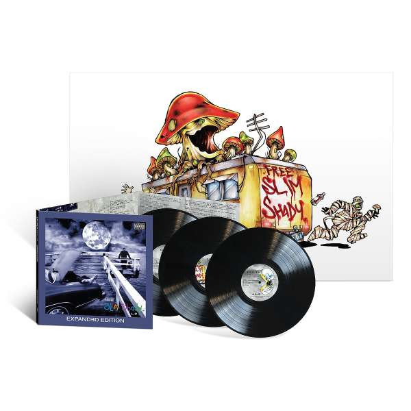 Eminem 'The Slim Shady LP' 3LP Expanded Edition Black Vinyl