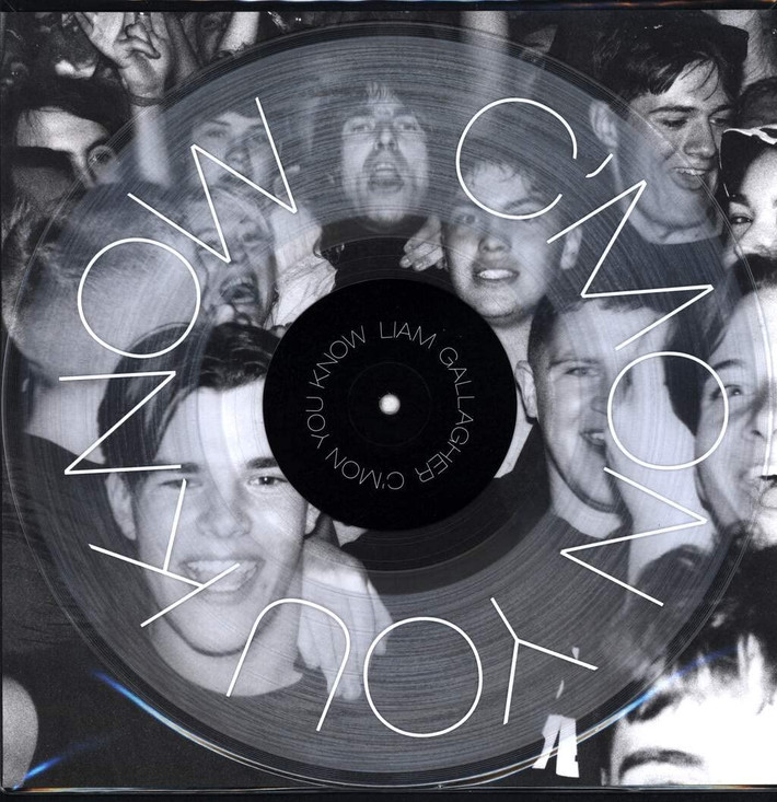 Liam Gallagher 'C'Mon You Know' LP Clear Vinyl