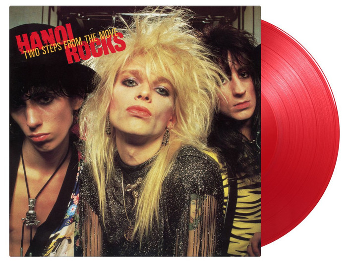 Hanoi Rocks 'Two Steps From The Move' LP Translucent Red Vinyl