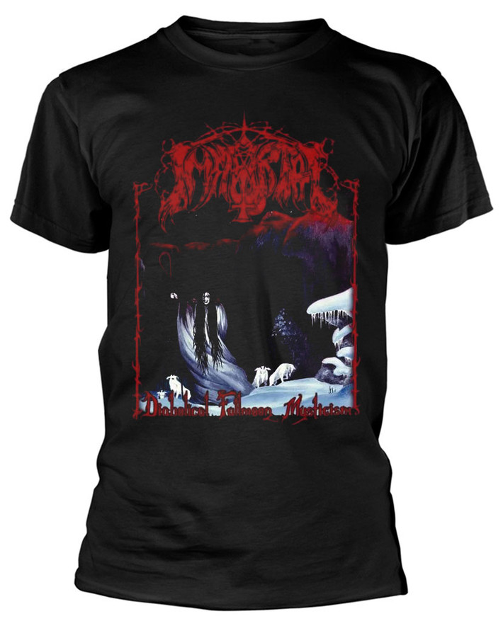 Immortal 'Diabolical Fullmoon Mysticism 2023' (Black) T-Shirt Front