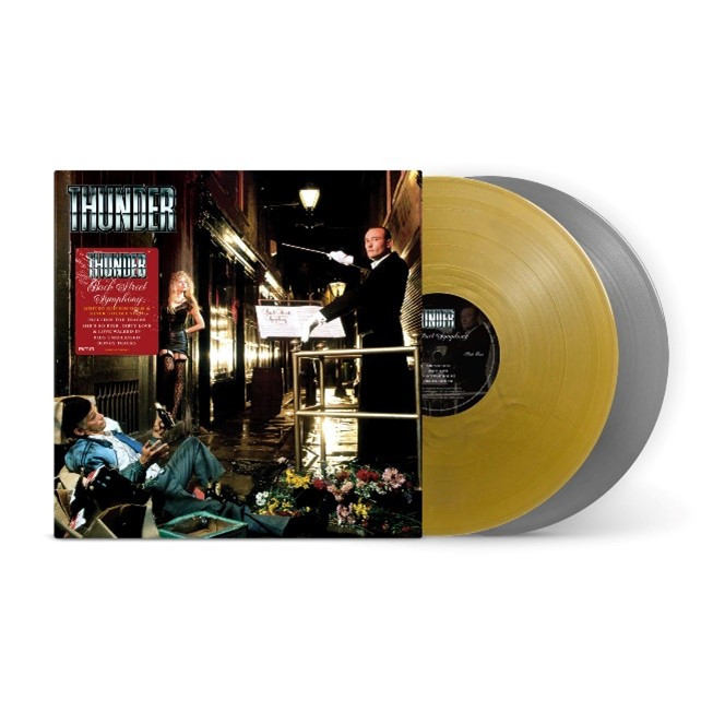 Thunder 'Backstreet Symphony' 2LP Gold & Silver Vinyl