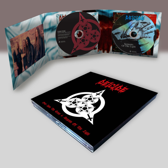 Deicide - 'Once Upon The Cross/Serpents Of The Light' 2CD Digipack