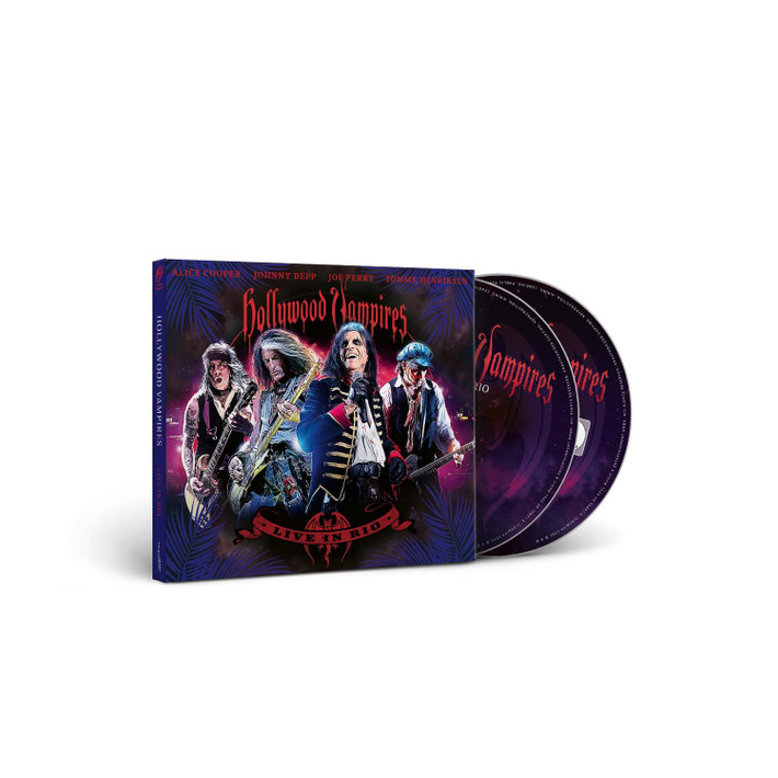 Hollywood Vampires 'Live In Rio' CD/DVD Digipack