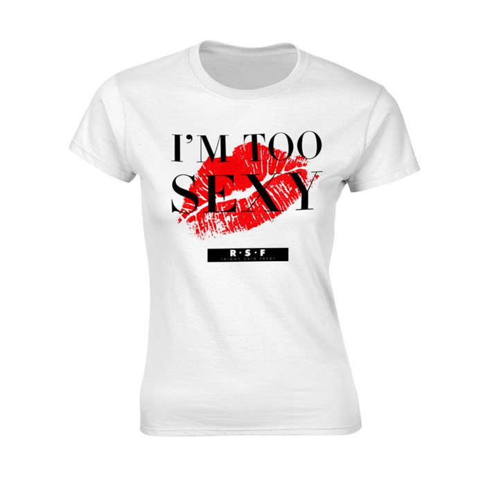 Right Said Fred 'I'm Too Sexy' (White) Womens Fitted T-Shirt