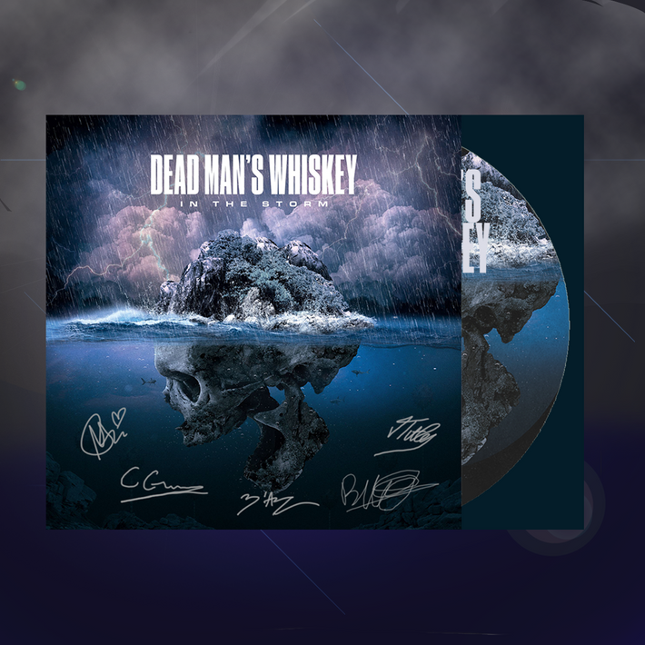 PRE-ORDER - Dead Man's Whiskey 'In The Storm' CD Digipack SIGNED - RELEASE DATE 29th September 2023