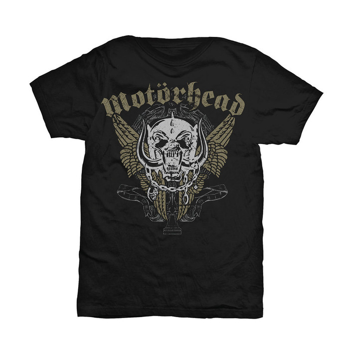 Motorhead 'Wings' (Black) T-Shirt