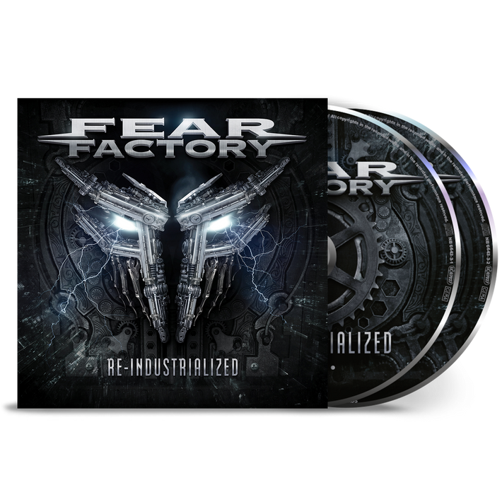 Fear Factory 'Re-Industrialized' 2CD Jewel Case