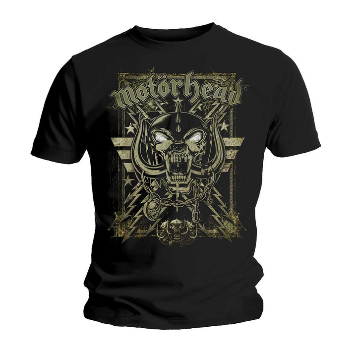 Motorhead 'Spider Webbed War Pig' (Black) T-Shirt