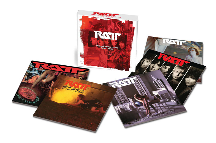 Ratt 'The Atlantic Years 1984 - 1991' 5CD Box Set