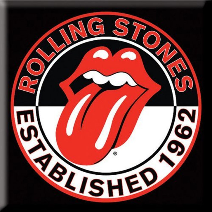The Rolling Stones 'Est 1962' Fridge Magnet