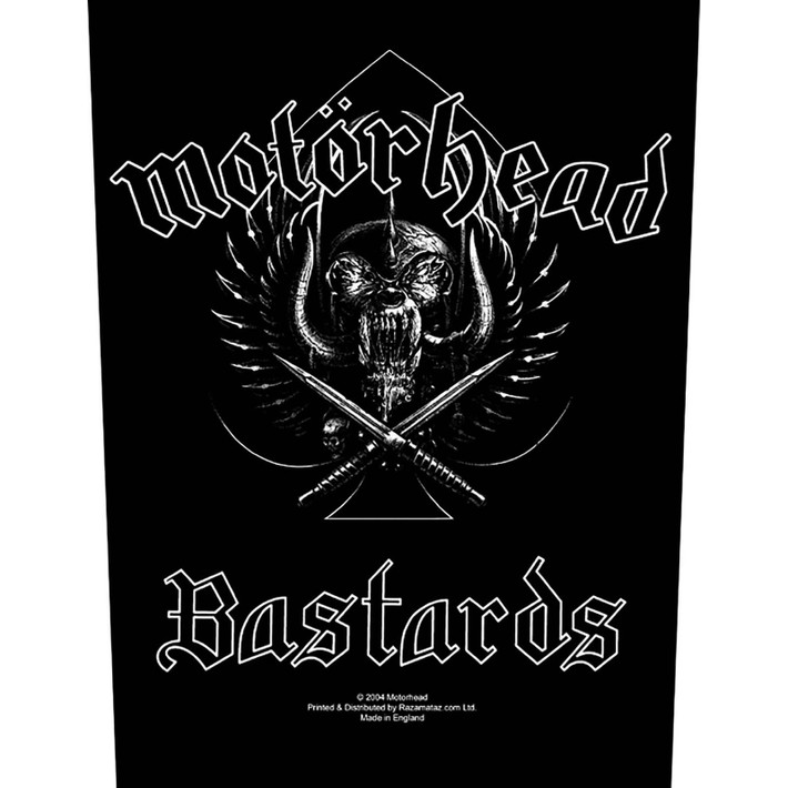Motorhead 'Bastards' Back Patch