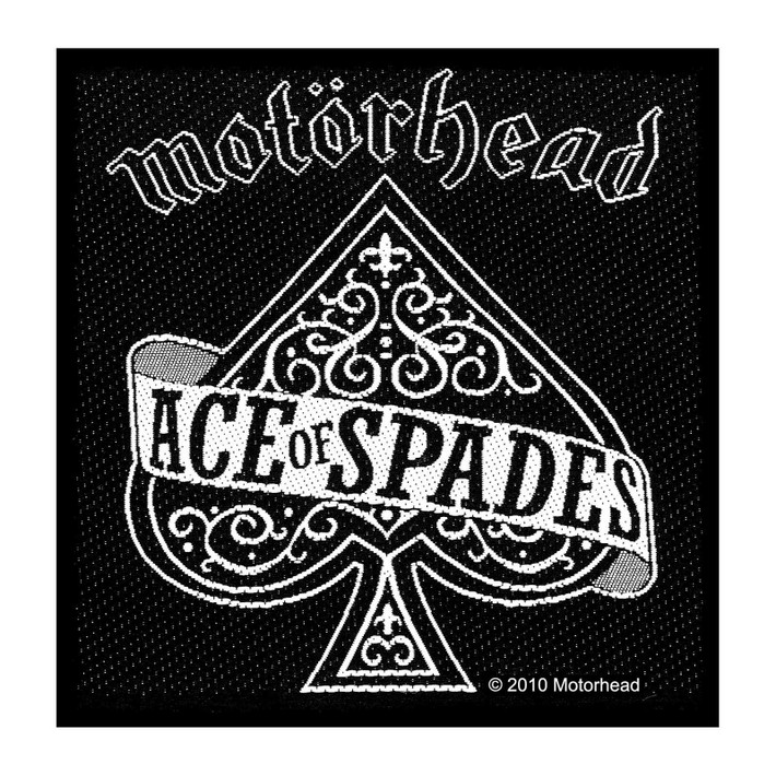 Motorhead 'Ace Of Spades' (Black) Patch