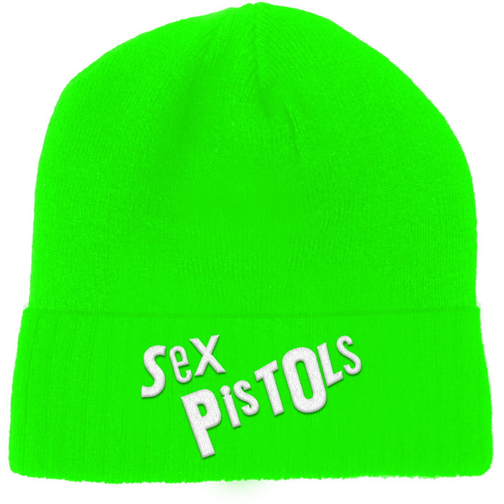 Sex Pistols 'Logo' (Green) Beanie Hat