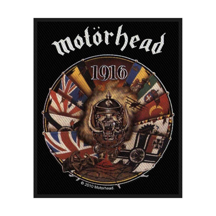 Motorhead '1916' (Black) Patch