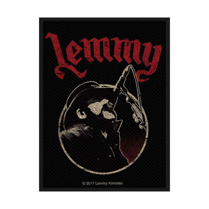 Motorhead 'Microphone' (Black) Patch