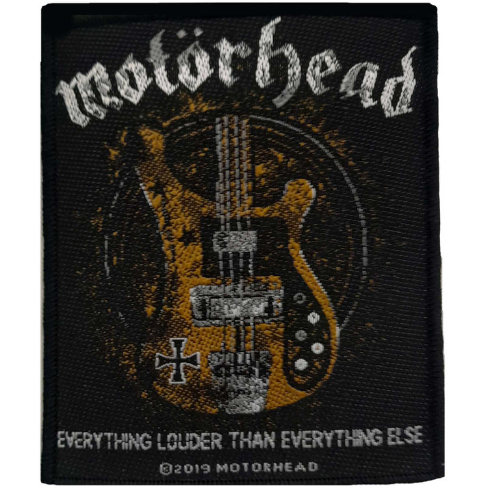 Motorhead 'Lemmy's Bass ' (Black) Patch
