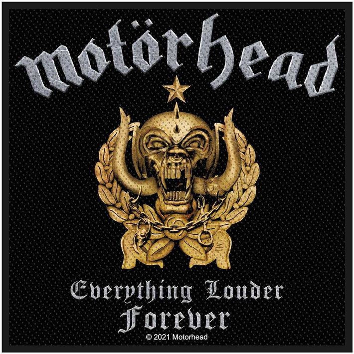 Motorhead 'Everything Louder Forever' (Black) Patch