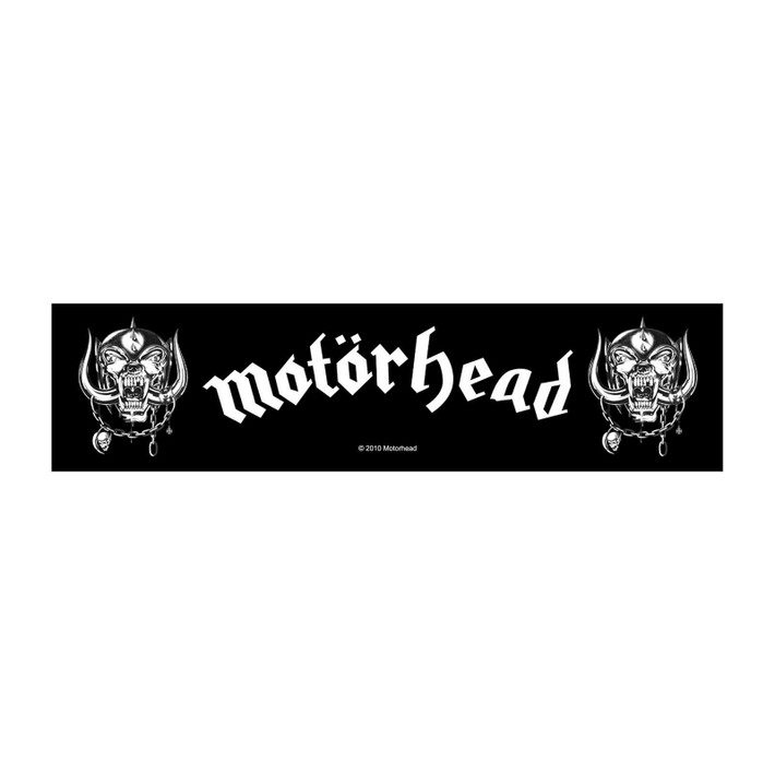 Motorhead 'War Pigs' (Black) Strip Patch