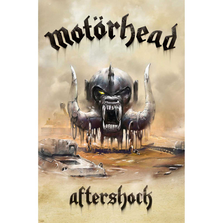 Motorhead 'Aftershock' Textile Poster