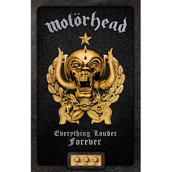 Motorhead 'Everything Louder Forever' Textile Poster