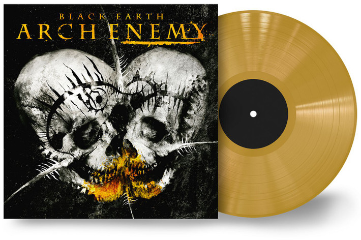 Arch Enemy 'Black Earth' LP Gold Vinyl