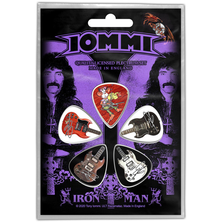 Tony Iommi 'Iron Man' Plectrum Pack