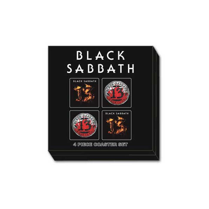Black Sabbath '13' Coaster Set