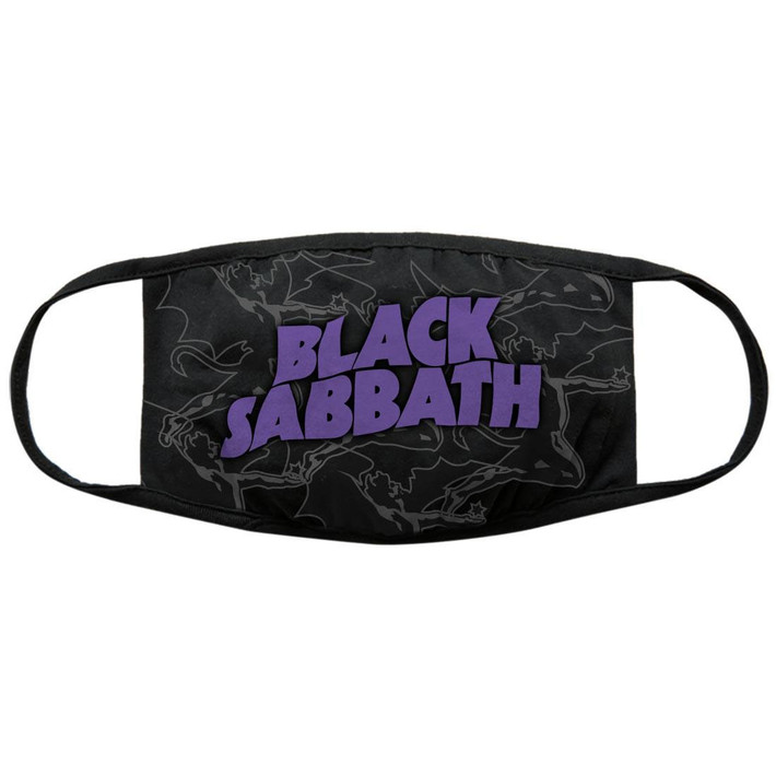 Black Sabbath 'Distressed' (Black) Face Mask