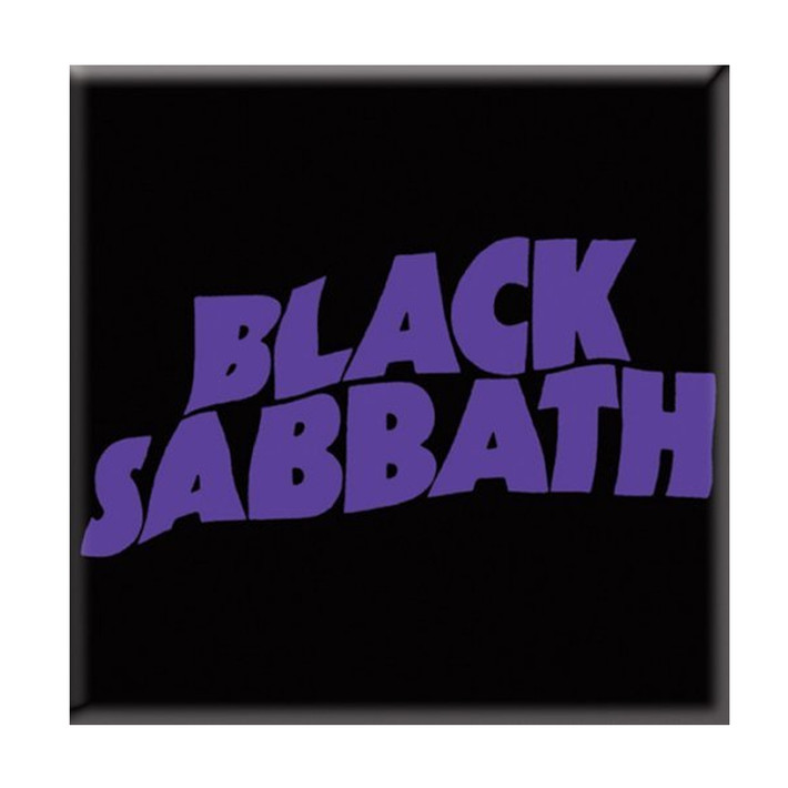 Black Sabbath 'Wavy Logo' Fridge Magnet
