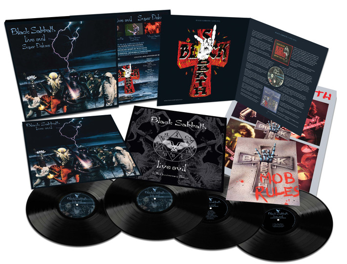 Black Sabbath 'Live Evil' 4LP Super Deluxe 40th Anniversary Edition Box Set