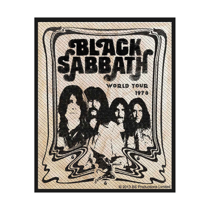 Black Sabbath 'Band' (White) Patch