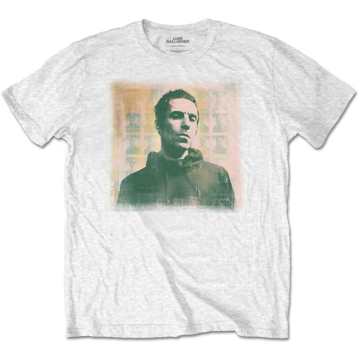 Liam Gallagher 'Album Cover' (White) T-Shirt