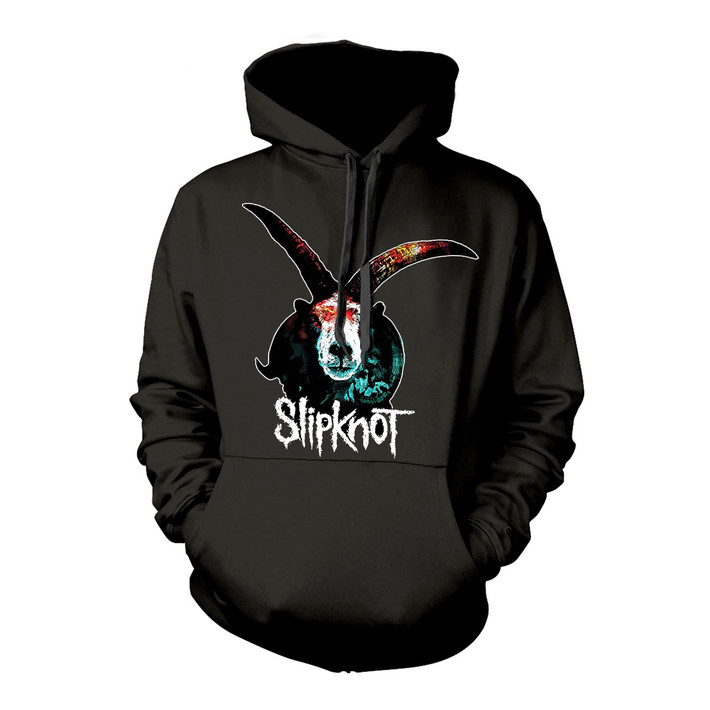 Slipknot 'Graphic Goat' (Black) Pull Over Hoodie