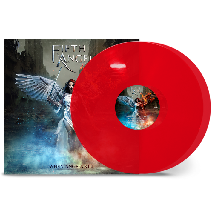 Fifth Angel 'When Angels Kill' 2LP Transparent Red Vinyl