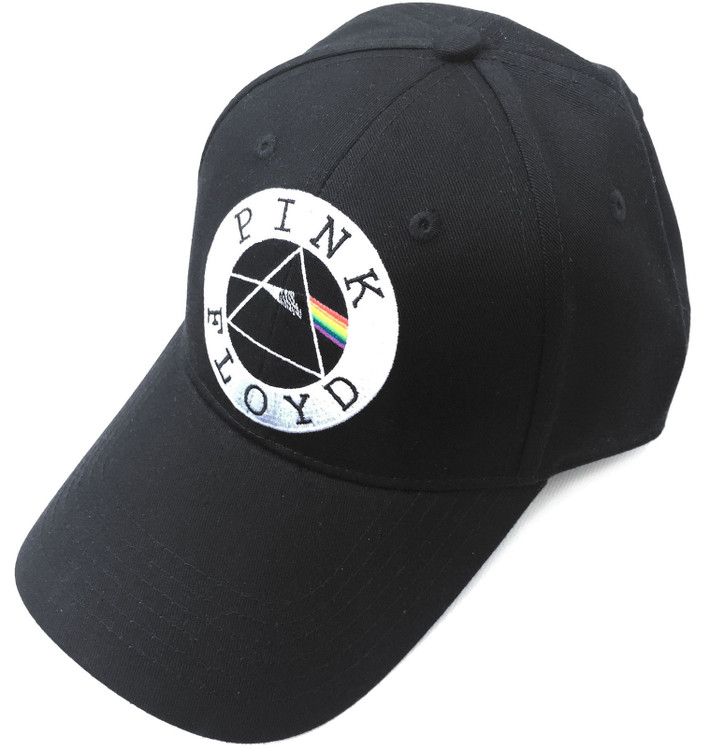Pink Floyd 'Circle Logo' (Black) Baseball Cap