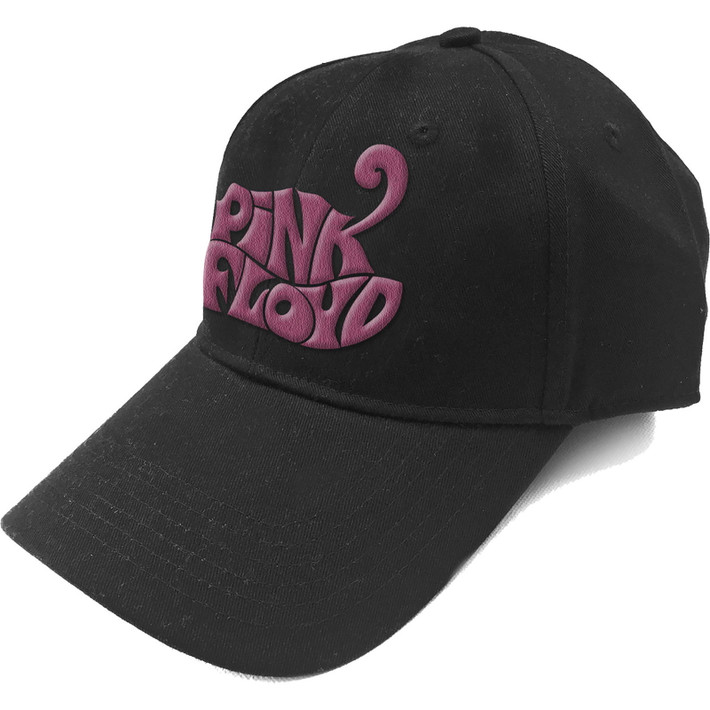Pink Floyd 'Retro Swirl Logo' (Black) Baseball Cap