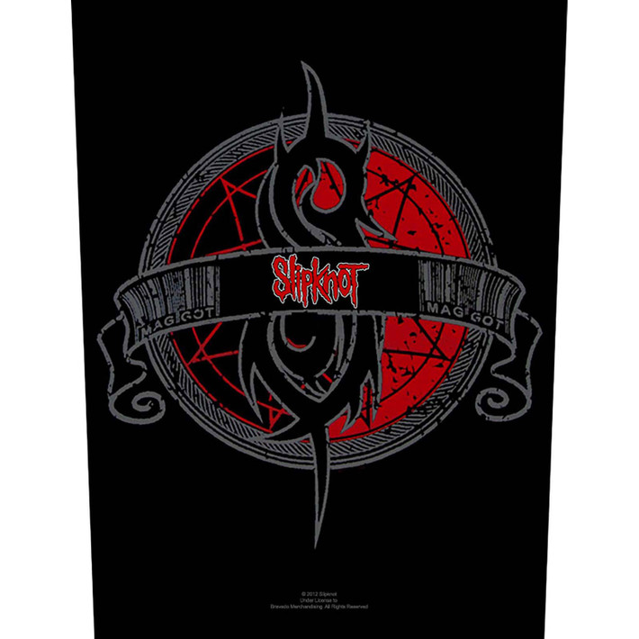 Slipknot 'Crest' (Black) Back Patch