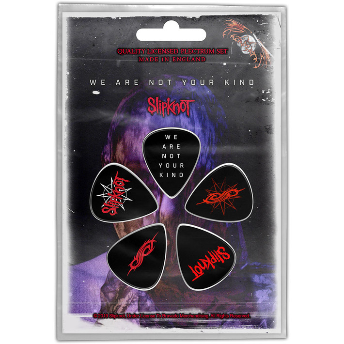 Slipknot ' We Are Not Your Kind' Plectrum Pack