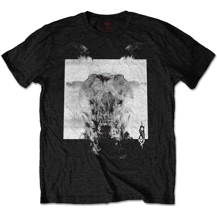 Slipknot 'Devil Single - Black & White' (Black) T-Shirt