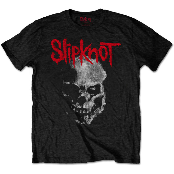 Slipknot 'Gray Chapter Skull' (Black) T-Shirt