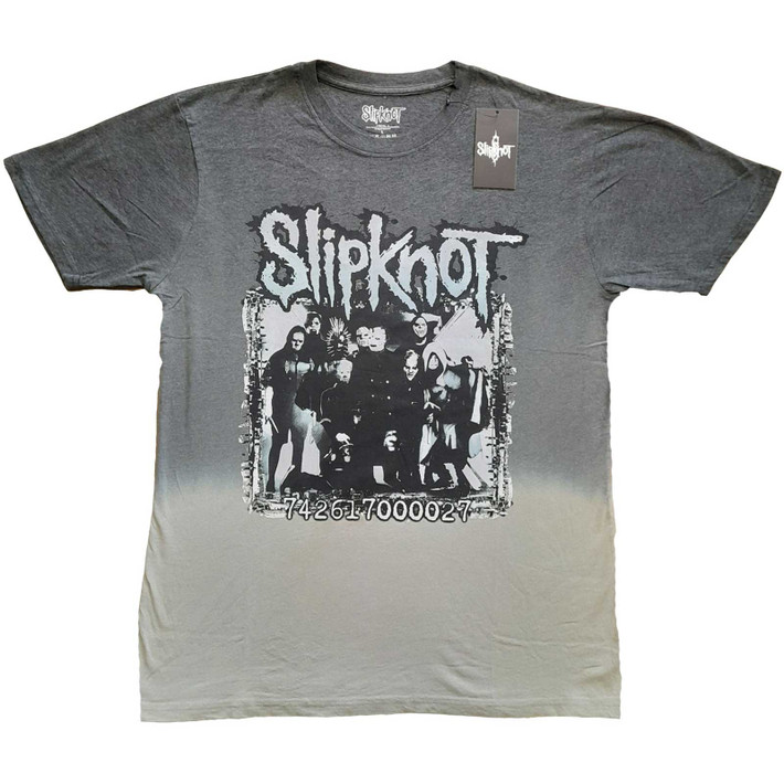 Slipknot 'Barcode Photo' (Dip-Dye) T-Shirt