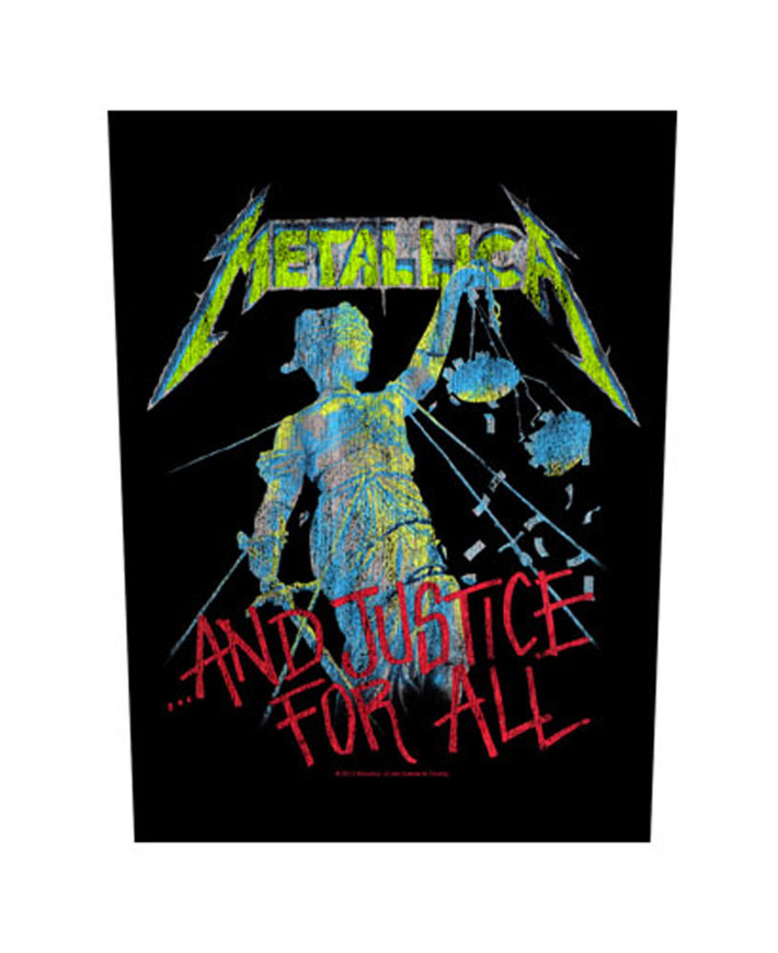 Metallica 'And Justice For All' Back Patch