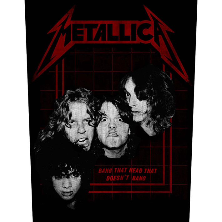 Metallica 'Bang That Head' Back Patch