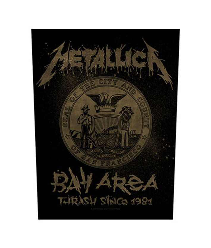 Metallica 'Bay Area Thrash' Back Patch