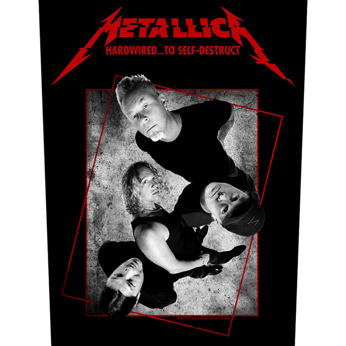 Metallica 'Hardwired Concrete' Back Patch
